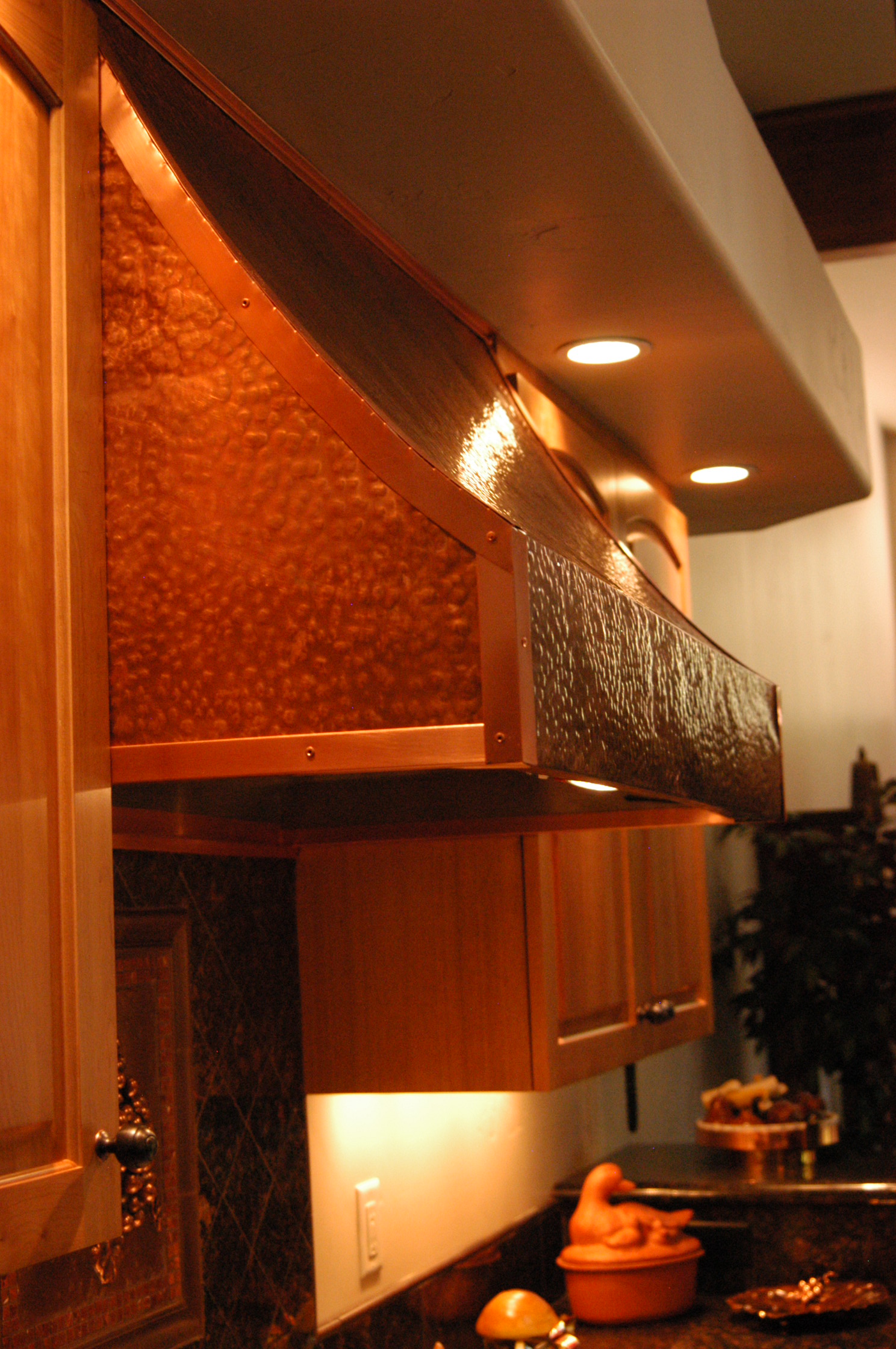 custom copper hood